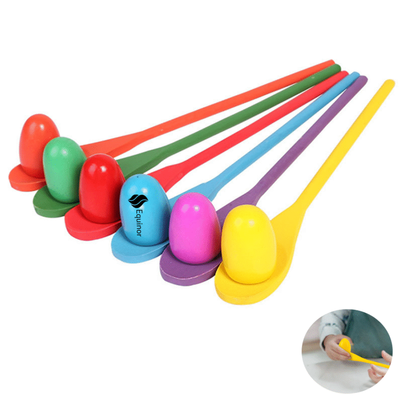 Wooden Egg Balance Game
