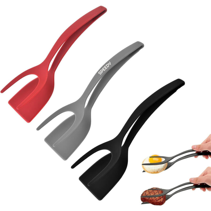 2 in 1 Non-Stick Spatula and Tongs