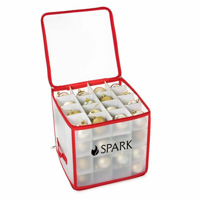 Christmas Ornament Storage Box 64 Compartment