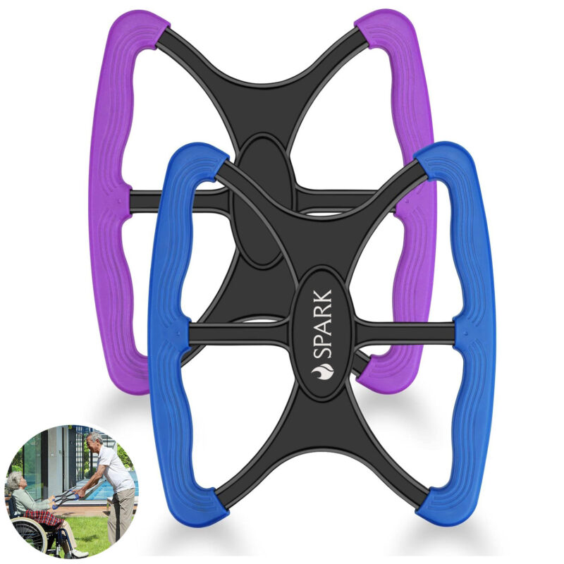 Lift Assist Standing Aid-Handicap Bar w No-Slip Grip Handles