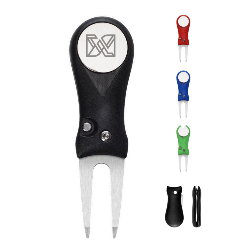 Metal Foldable Golf Divot Repair Tool
