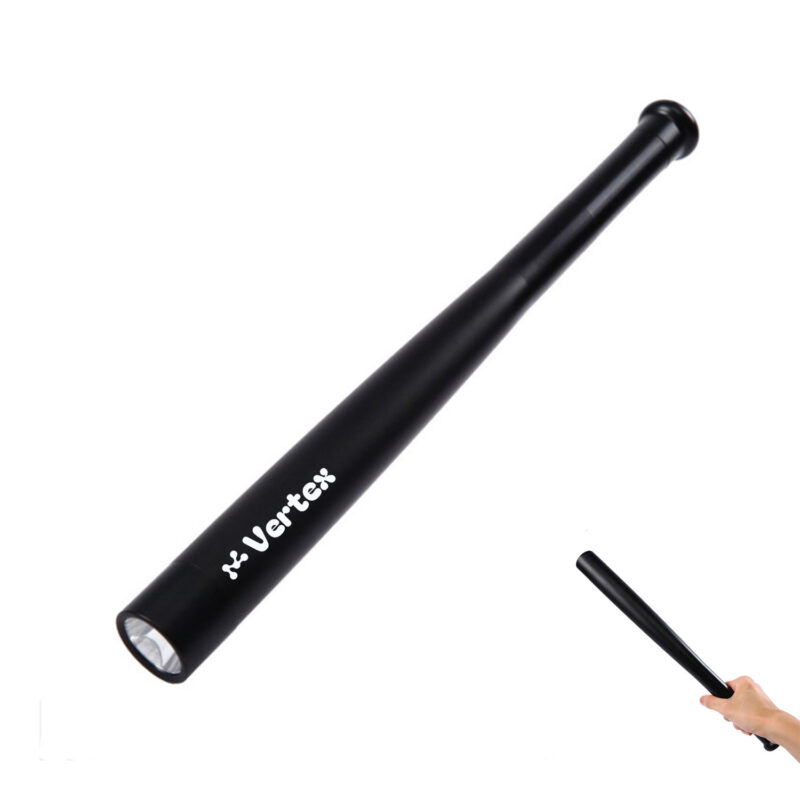 Bright LED Self-Defense Flashlight Bat with 3 Modes