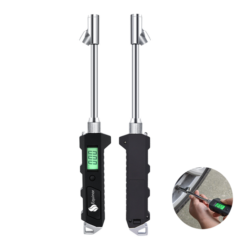 Double-head Digital Display Tire Pressure Gauge