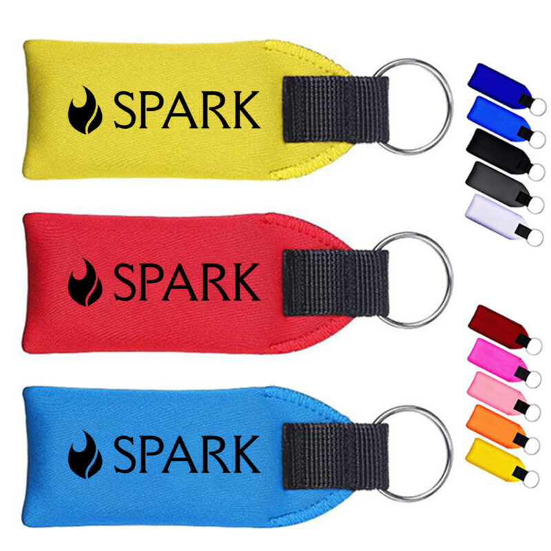 Floating Neoprene Boat Keychain