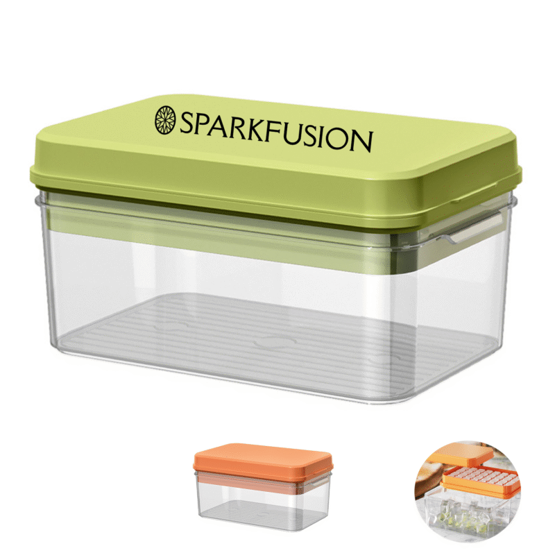 32-Cube Ice Tray with Snap Lid