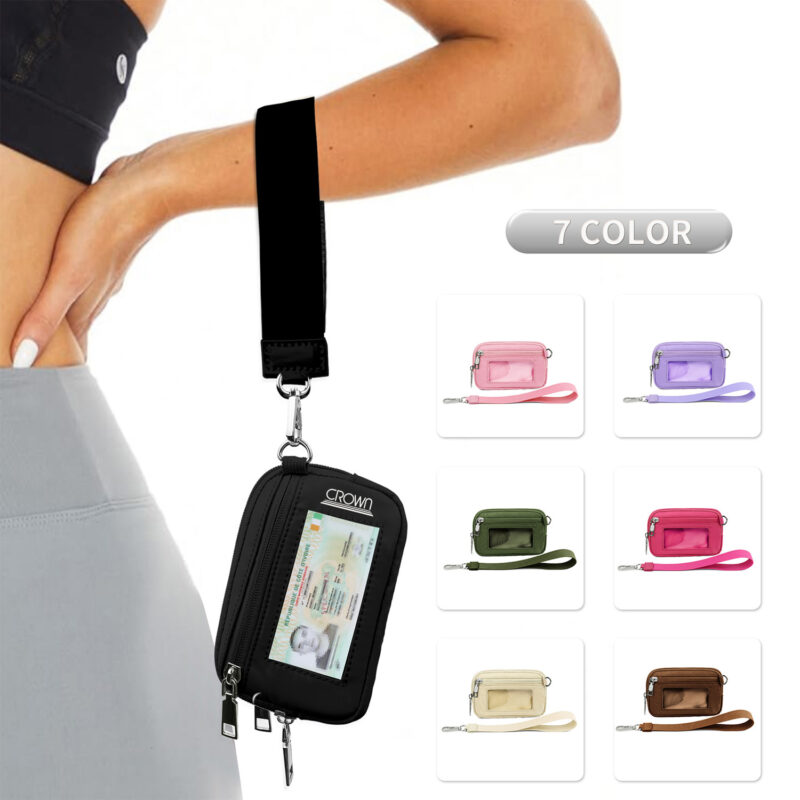 Nylon Wristlet Pouch