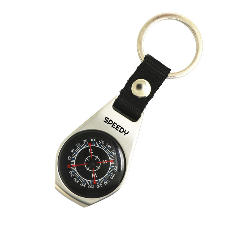 Portable Compass Keychain