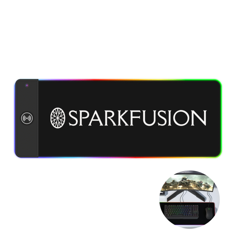 10W Wireless Charging RGB Gaming Mouse Pad