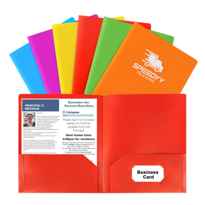 A4 Double Pocket Document Folder