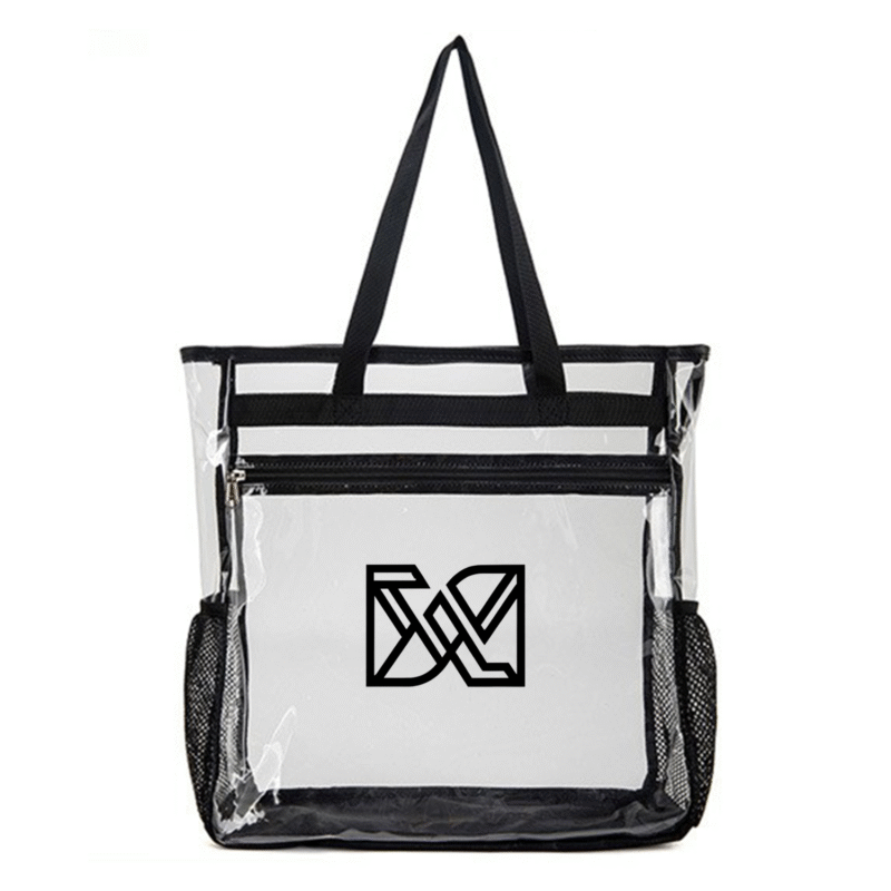 Clear PVC Tote Beach Bag
