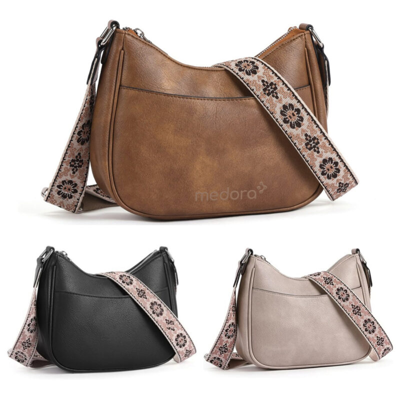 Vintage Crescent Shoulder Bag