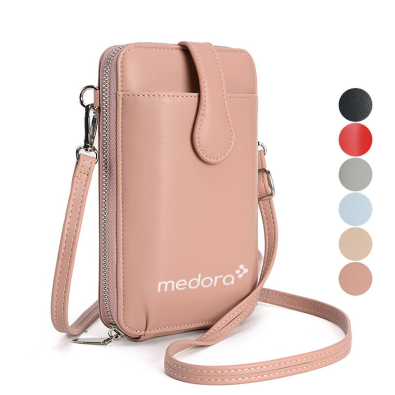 Leather Crossbody Phone Bag