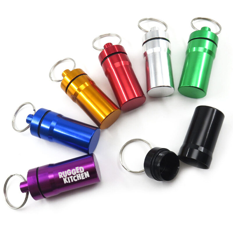 Waterproof Aluminum Pill Container