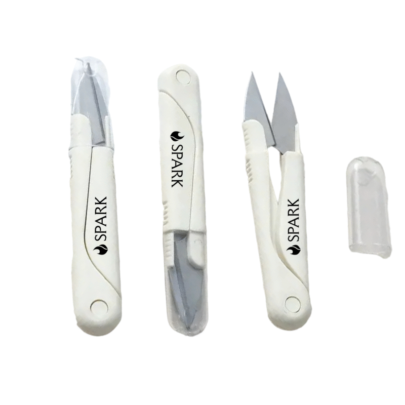 Portable Spring-loaded Thread Scissors