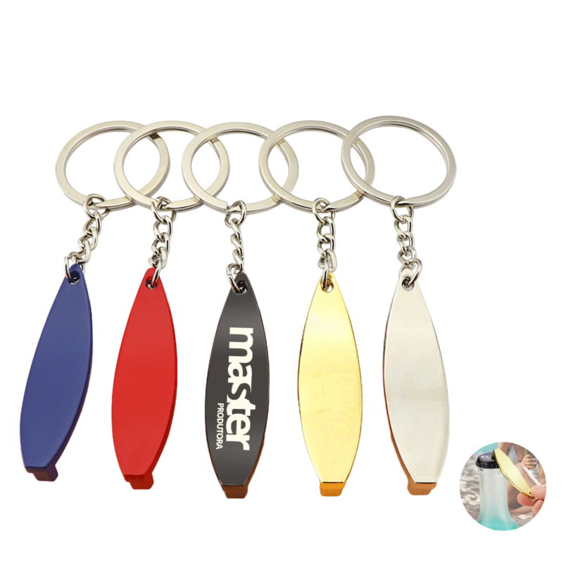 Surfboard Bottle Opener Keychains
