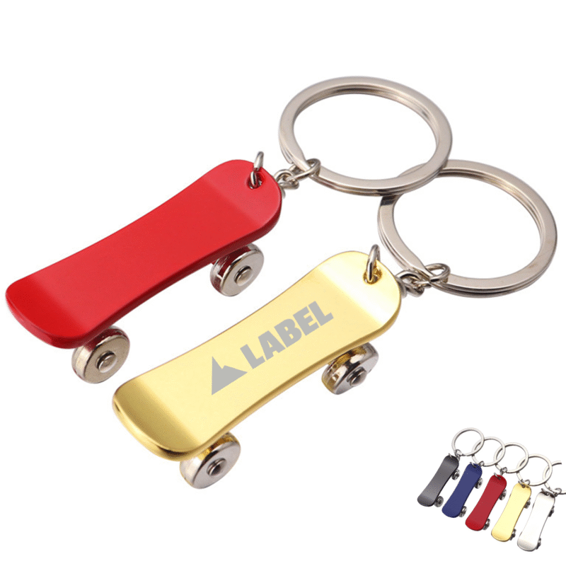 Mini Skateboard Keychain