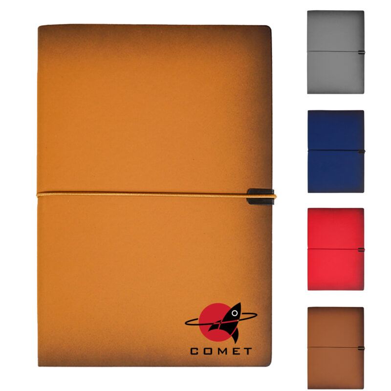 Elastic Band Leather A5 Notebook