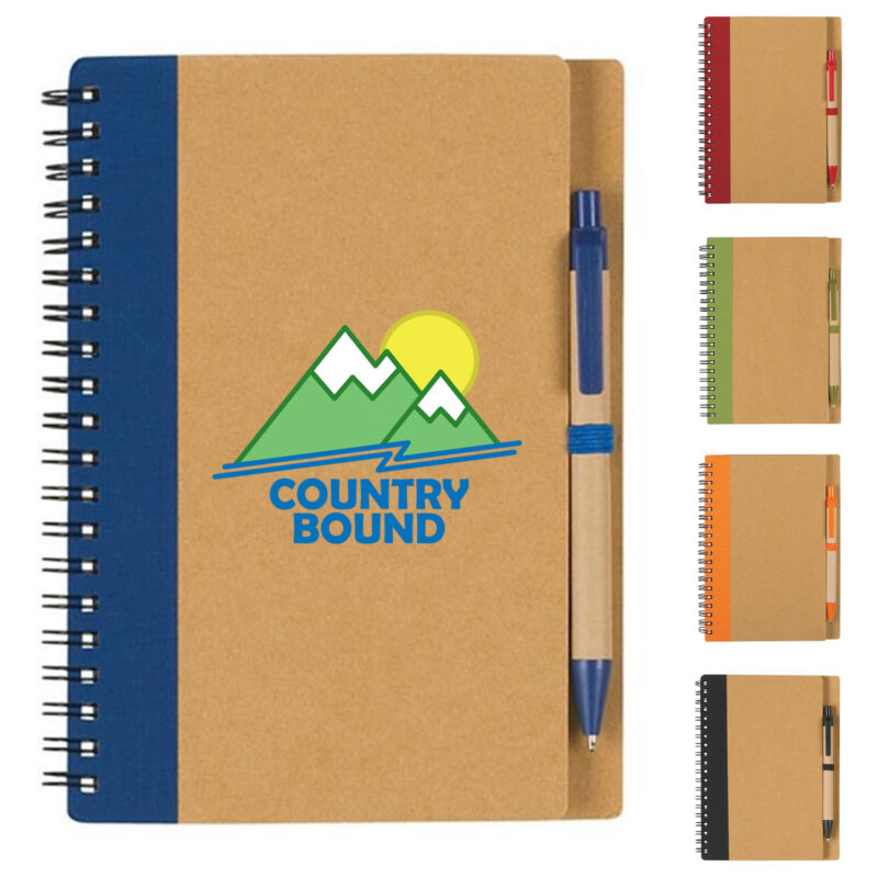 Kraft Spiral Notebook
