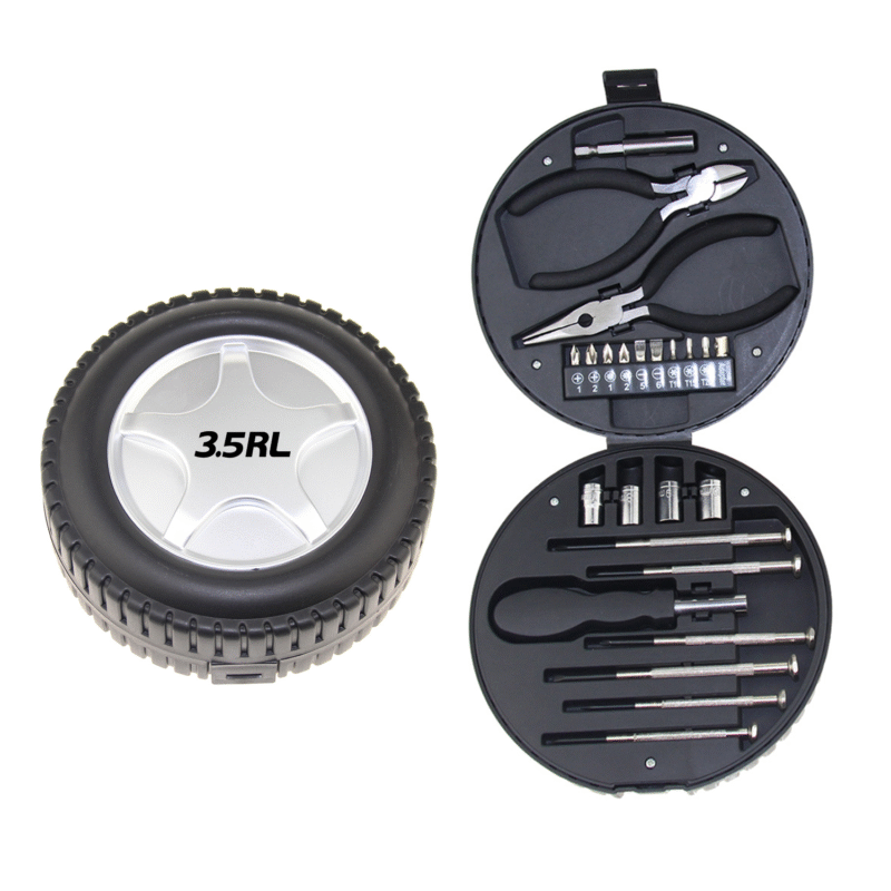 24-Piece Tire-Shaped Tool Set